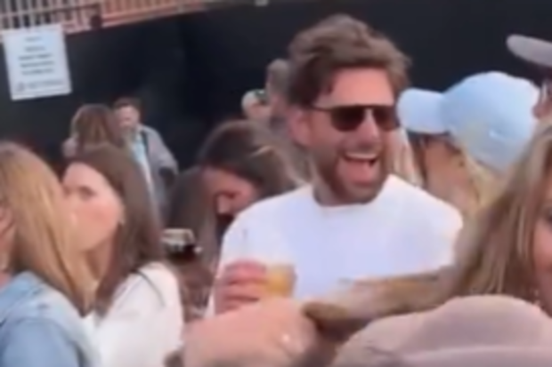 Gigi Hadid and Bradley Cooper spotted at BottleRock festival