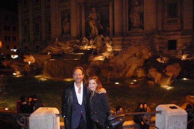 American Catherine Tondelli won a trip to Rome in 1999. On her first night, she threw three coins in the Italian city's Trevi Fountain and came to face-to-face with her future husband, local Fausto Mezzana.