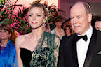 <p>Princess Charlene of Monaco and Prince Albert II of Monaco made a joint appearance as they regally arrived at the annual soirée.</p><p>Charlene oozed gothic elegance in a green lace and black velvet gown, which Albert paid tribute to her look with his pocket square.</p>
