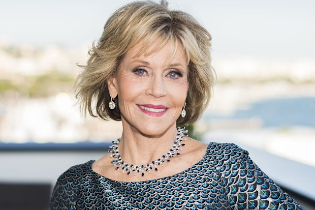 Actress Jane Fonda appears at the 71st international film festival in Cannes, southern France, on May 12, 2018. 