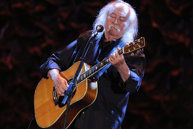 David Crosby attends the International Myeloma Foundation's 7th Annual Comedy Celebration Benefiting The Peter Boyle Research Fund hosted by Ray Romano at The Wilshire Ebell Theatre on November 9, 2013 in Los Angeles, California.