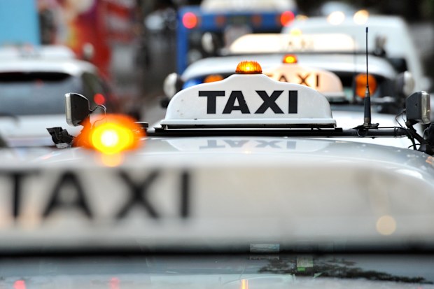 Shebah drivers have been targeted by threatened taxi drivers in the past, so they regularly meet at checkpoints during shifts to ensure safety and wellbeing.