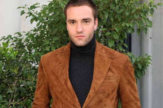 Jackson James White attends the Ralph Lauren SS23 Runway Show 
