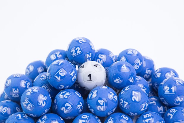 Powerball lottery ball