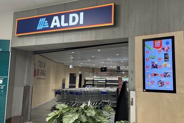 supermarket signs and shopping centre signs that use demographic scanners ai 