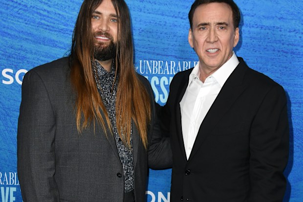 Weston Coppola Cage and Nicolas Cage 