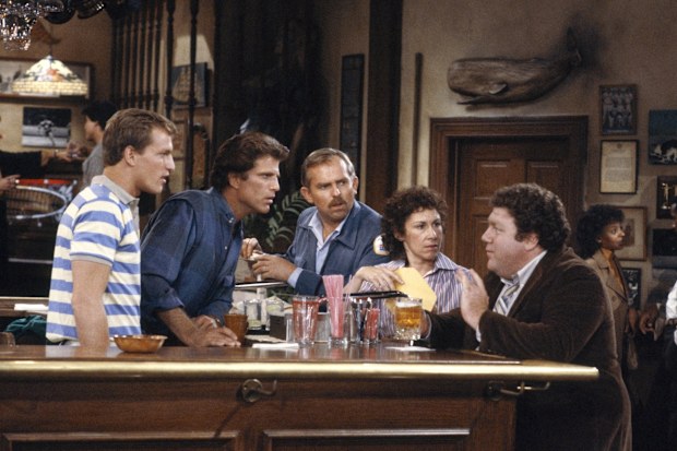 Woody Harrelson, Ted Danson, John Ratzenberger, Rhea Perlman, George Wendt