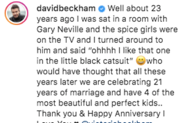 David Beckham, Victoria Beckham