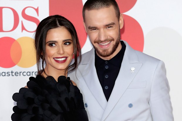 Liam Payne and Cheryl Cole attend The BRIT Awards 2018 held at The O2 Arena on February 21, 2018 in London, England.