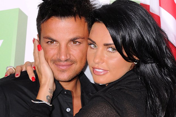 Peter Andre and Katie Price