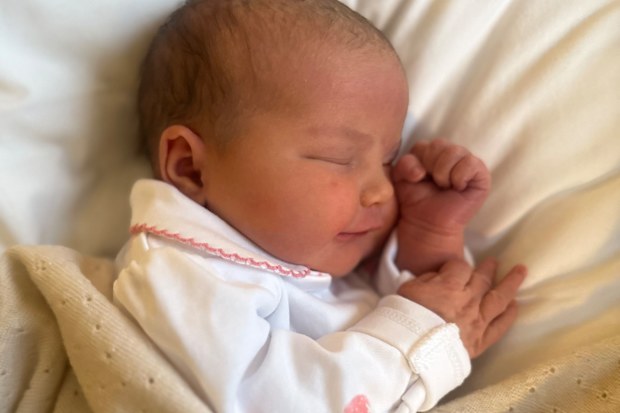 Princess Ines Marie Lilian Silvia, Duchess of Västerbotten, photographed by Princess Sofia, born on February 7 2025.