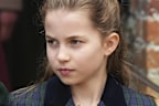 Princess Charlotte arrives for the Christmas day service at St Mary Magdalene Church in Sandringham in Norfolk, England, December 25, 2024