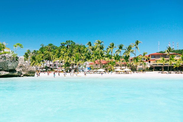 White Beach in Boracay.