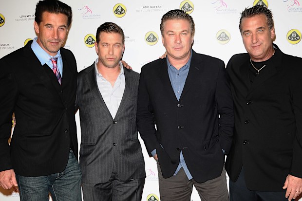 Actors and brothers William Baldwin, Stephen Baldwin, Alec Baldwin and Daniel Baldwin attend the U.S. launch event for Lotus New Era on November 12, 2010 in Los Angeles, California.