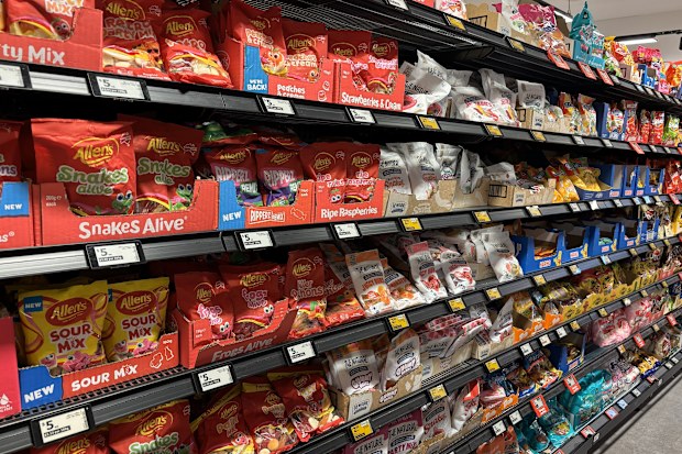 Allen's new sour lolly pack mix
