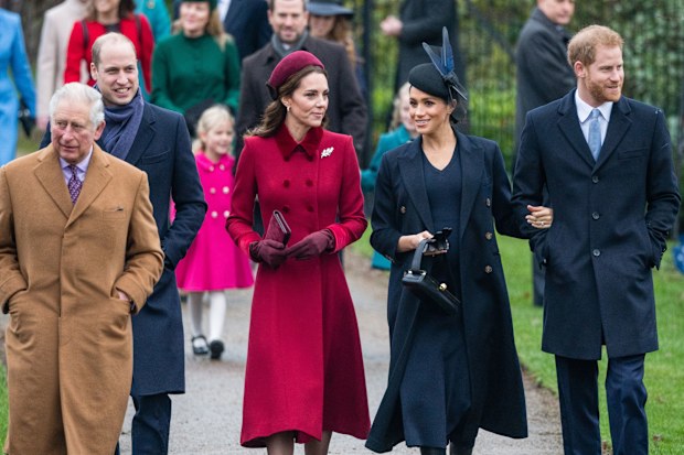Prince Harry Meghan Markle baby Archie first Christmas with the Queen at Sandringham