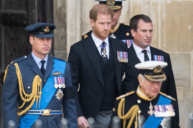 royals in mourning