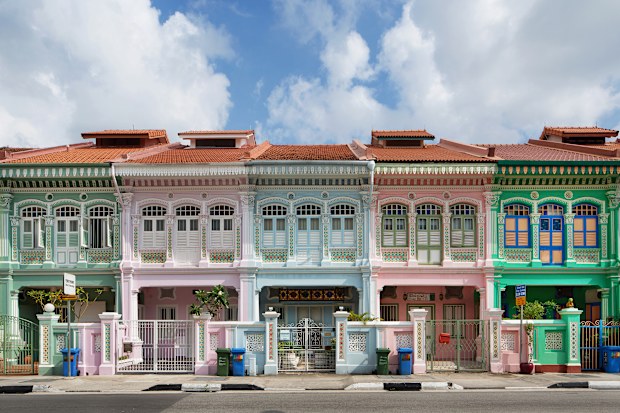 Katong-Joo Chiat - Peranakan shophouses on Koon Seng Road singapore