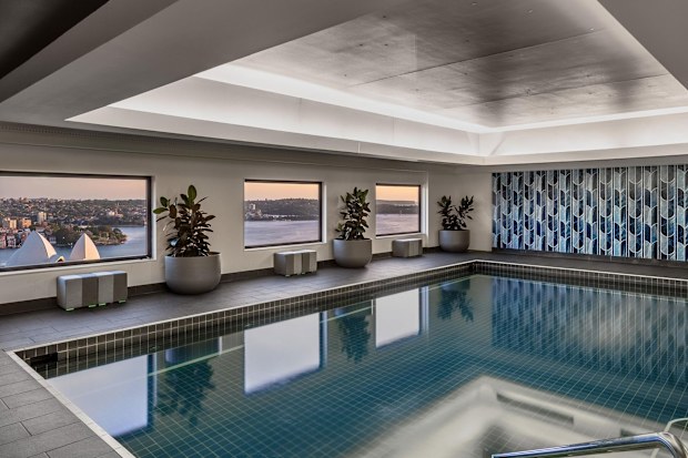 intercontinental sydney pool
