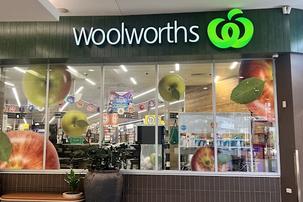 woolworths beef mince display