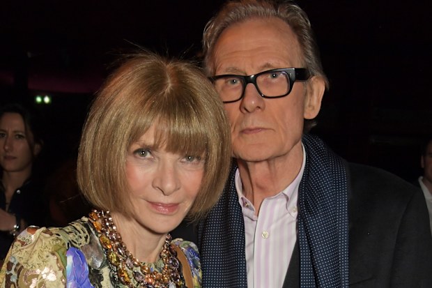 Anna Wintour and Bill Nighy attend an intimate dinner in celebration for designer Paul Smith in January 2020.