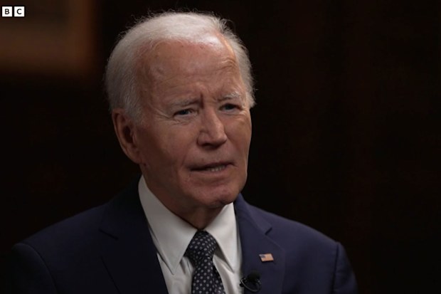 US President Joe Biden gives his first interview since departing the White House