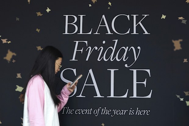 Generic photo of Black Friday shopping in Melbourne on Friday  24 November 2023.