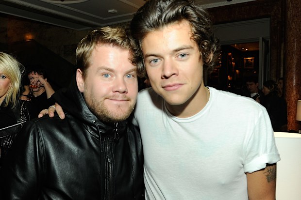 James Corden, Harry Styles and Olivia Wilde, relationship