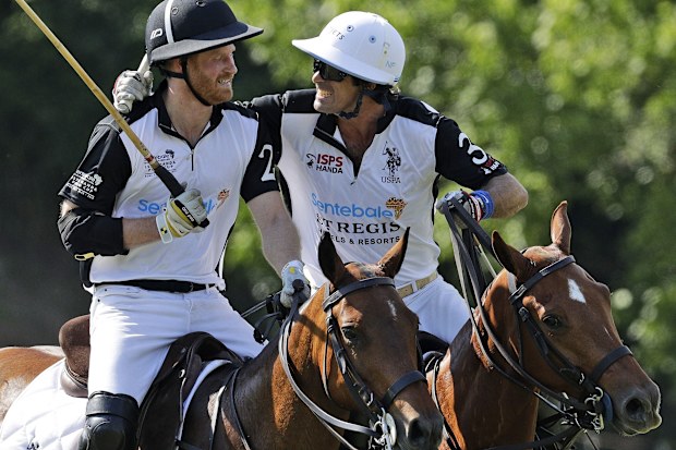 Prince Harry and Ignacoio 'Nacho' Figueras 