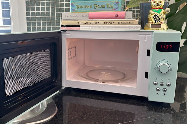 My dirty microwave.
