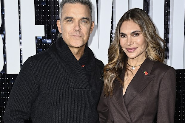 Robbie Williams and Ayda Field