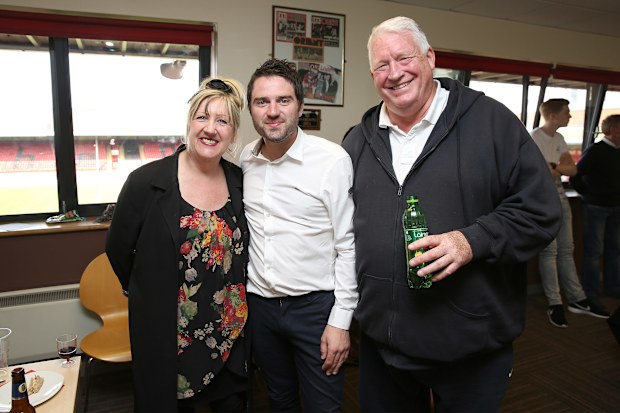 Linda Gilbey, George Gilbey and Pete McGarry