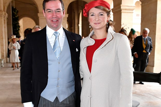 Prince Guillaume and Princess Stephanie of Luxembourg