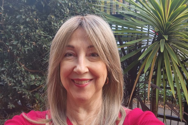 Grace Scoleri after undergoing treatment for ovarian cancer.