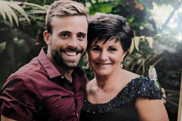 Maggie Dent and son Dr James Dent