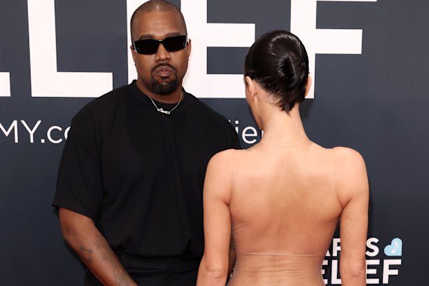 Kanye West and Bianca Censori