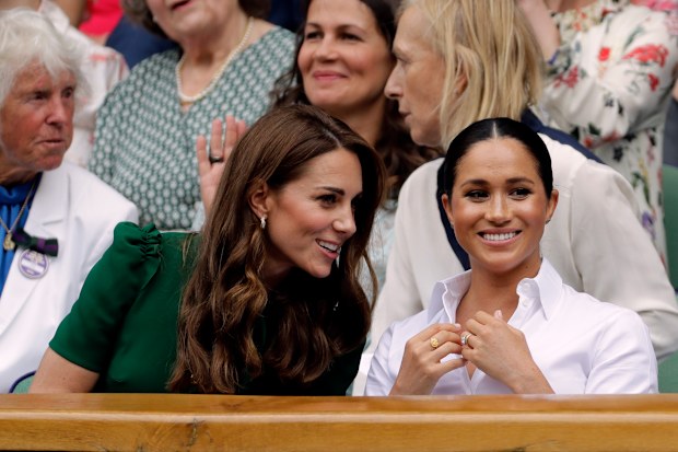 Meghan and Kate's body language at Wimbledon