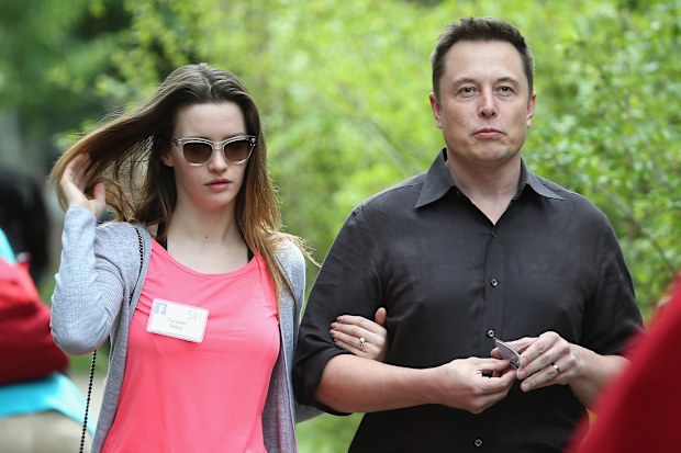Elon Musk and Talulah