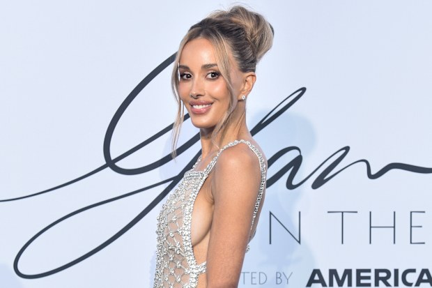 Rebecca Judd attends Glamour On The Grid at Albert Park Grand Prix Circuit on March 04, 2026 in Melbourne, Australia. 