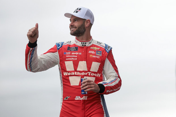 NASCAR driver Shane van Gisbergen races full-time in the Xfinity Series and part-time in the Cup Series.