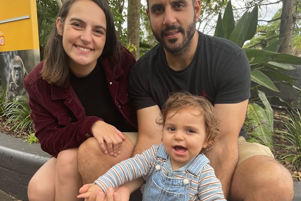 Nikolina Kharoufeh and family. 