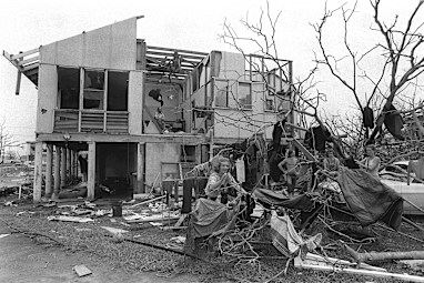 The aftermath of Cyclone Tracy, 1974