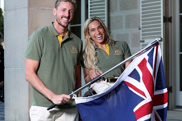 Brenden Hall and Madison de Rozario were announced as Australia's flag bearers for the Paris 2024 Paralympic Games.