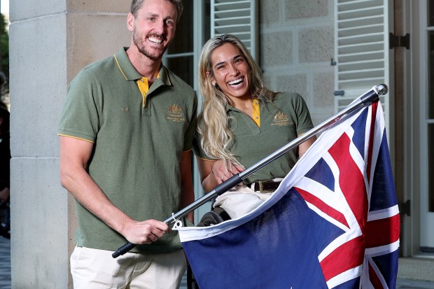 Brenden Hall and Madison de Rozario were announced as Australia's flag bearers for the Paris 2024 Paralympic Games.