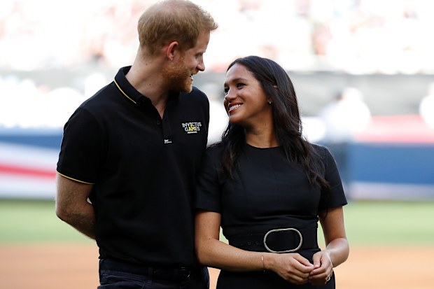 Meghan Markle surprise appearance with Harry