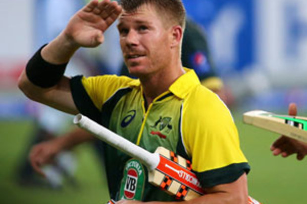 David Warner. (Getty)