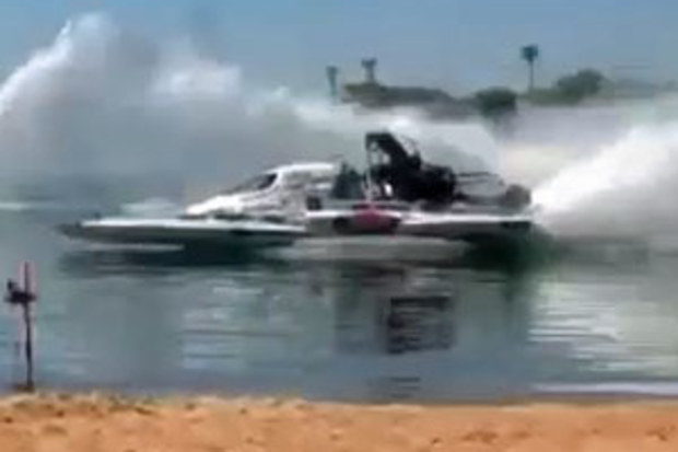 NITRO drag boat 'Problem Child'. (supplied)