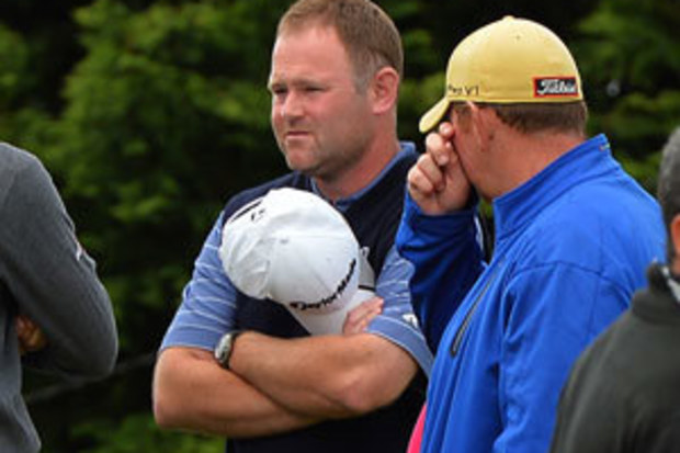 Alastair Forsyth following his caddie's death. (Getty)