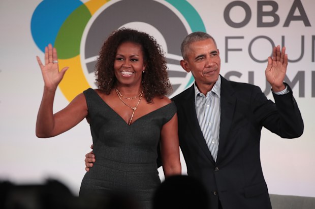 michelle obama podcast chat goes to bed early