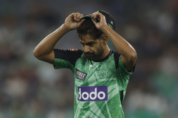 Haris Rauf made his return to a depleted Stars side.